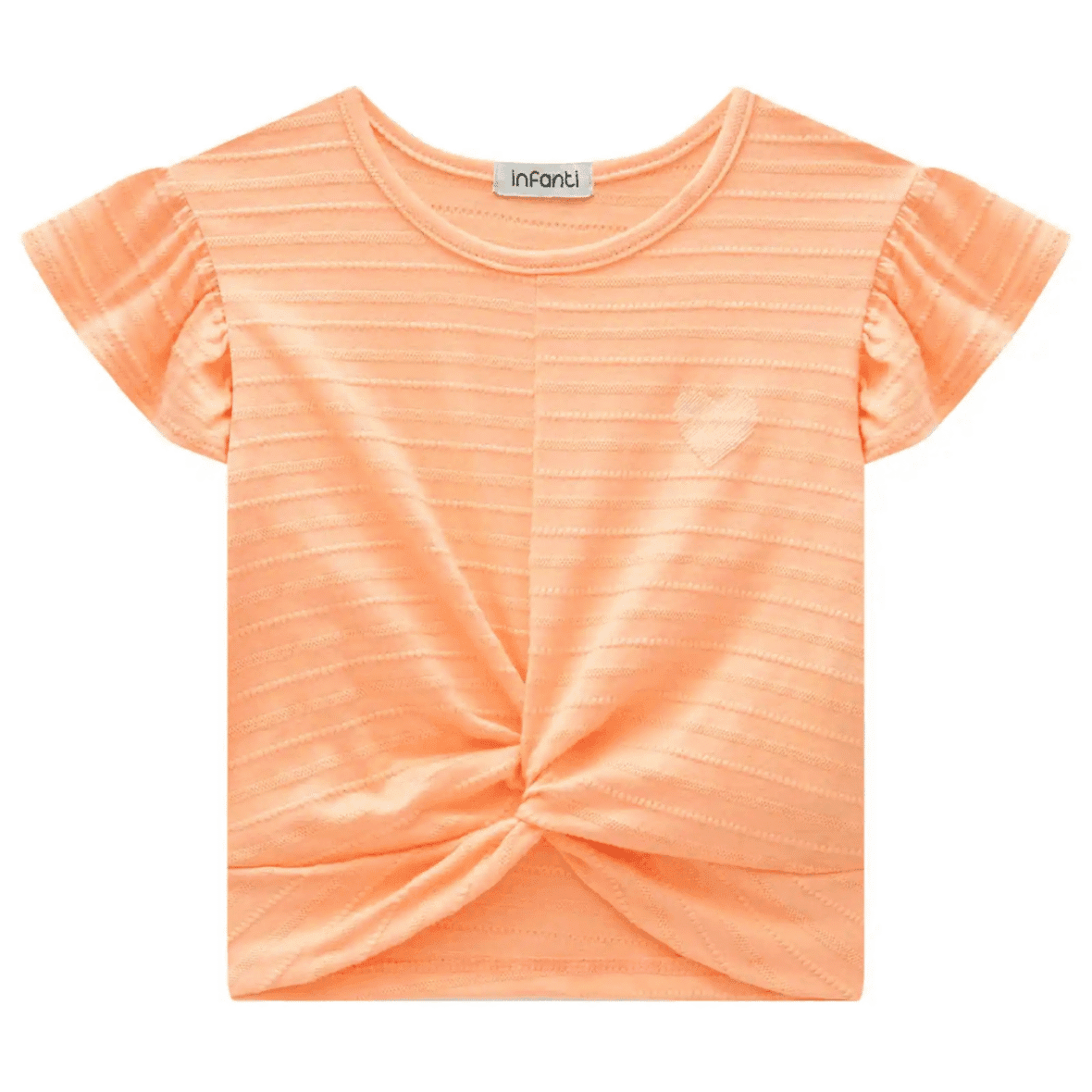 Blusa Infantil em Malha Textura Infanti