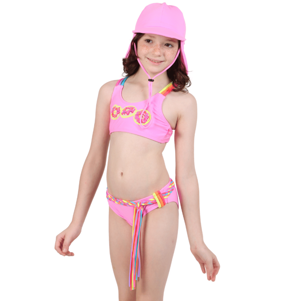 Biquini Infantil Faixinha Donuts Kids