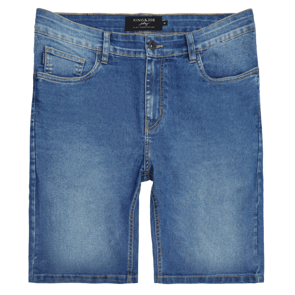 Bermuda Jeans Infantil Soft Denim Blue Slim King & Joe Play