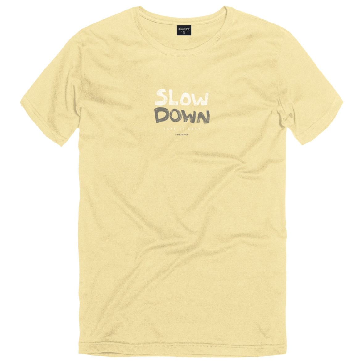 Camiseta Infantil Malha Slow Down King & Joe Play