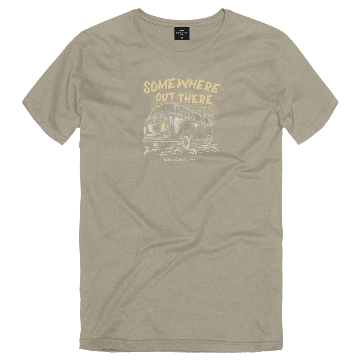 Camiseta Infantil Malha Kombi King & Joe Play