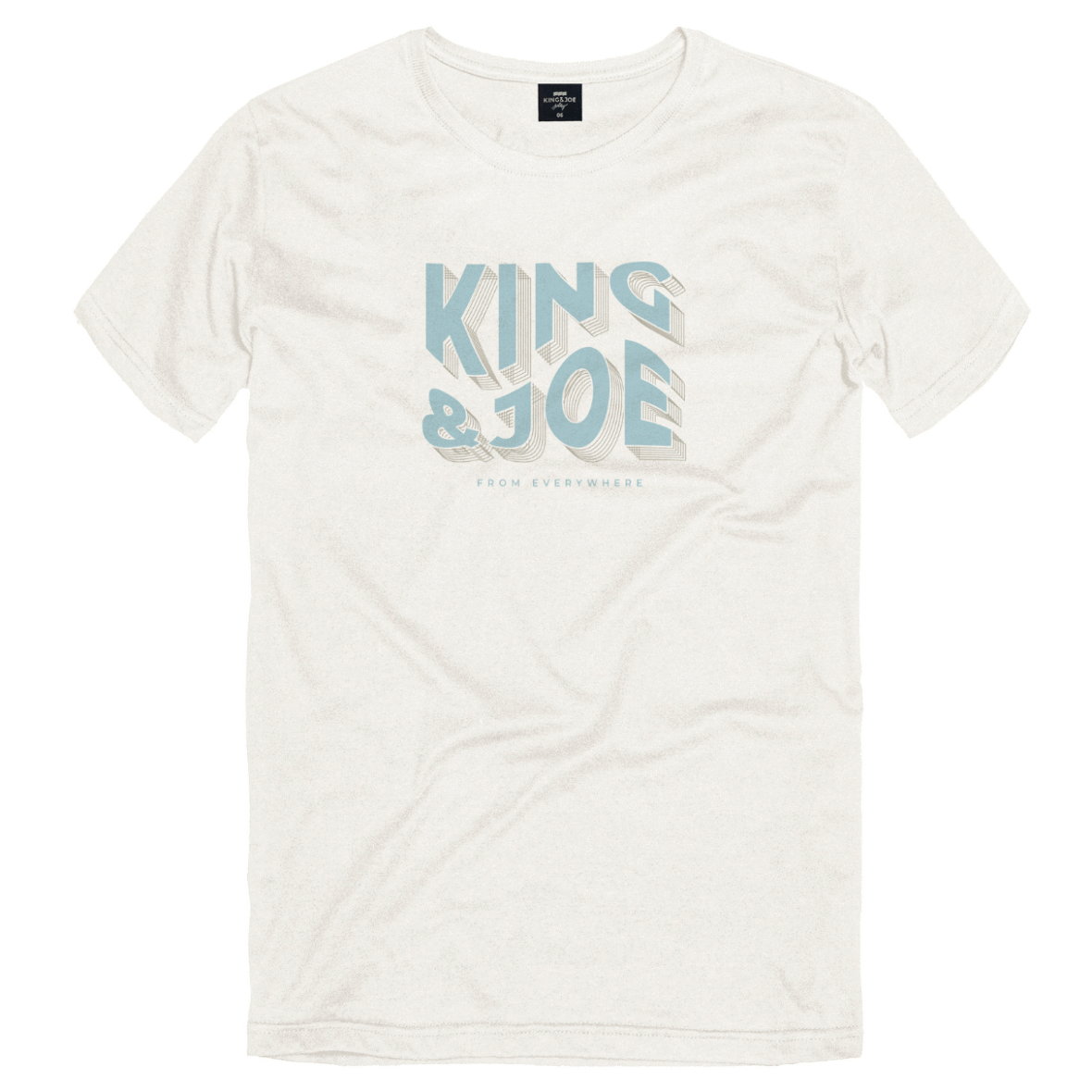 Camiseta Infantil Malha From Everywhere King & Joe Play