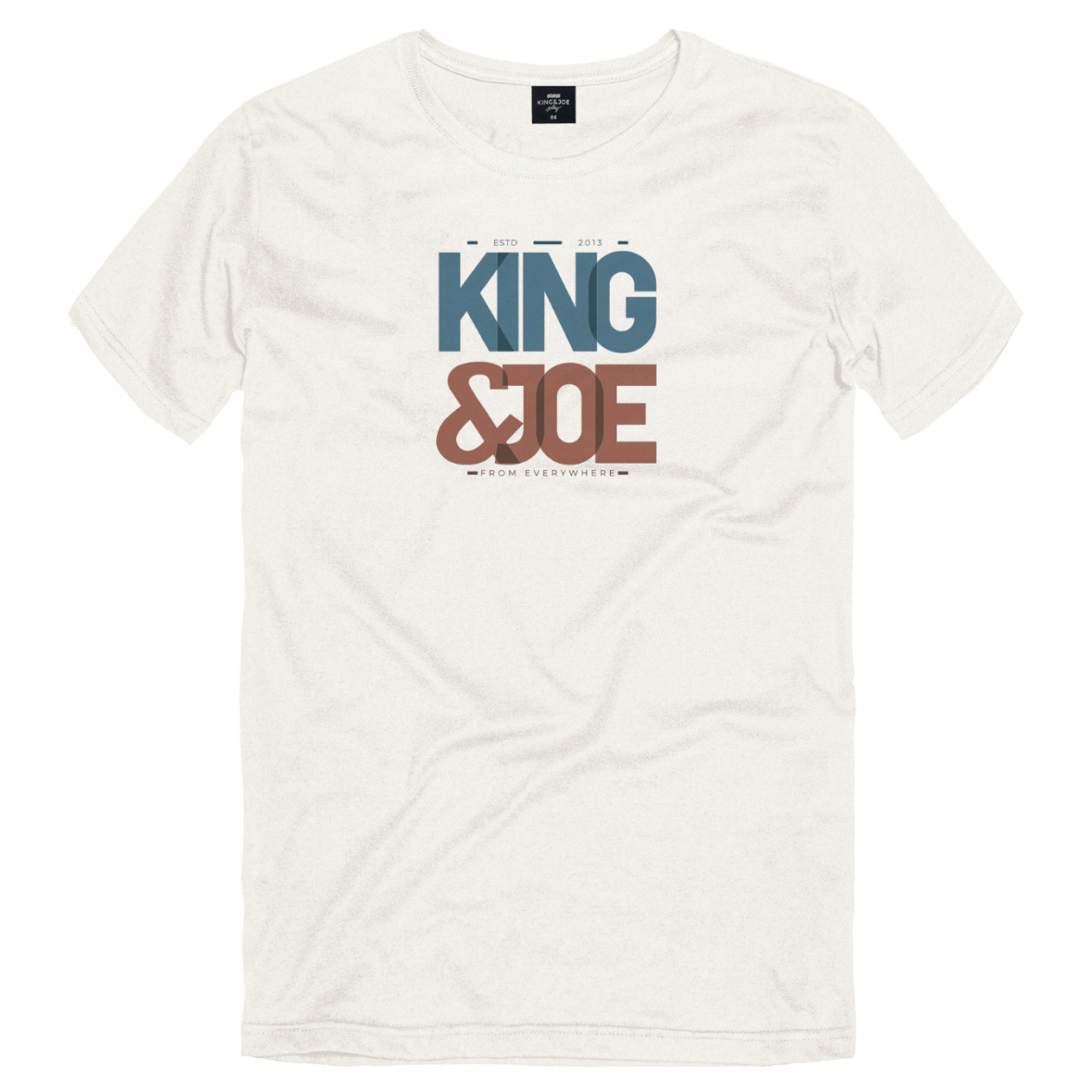 Camiseta Infantil Malha King & Joe Play