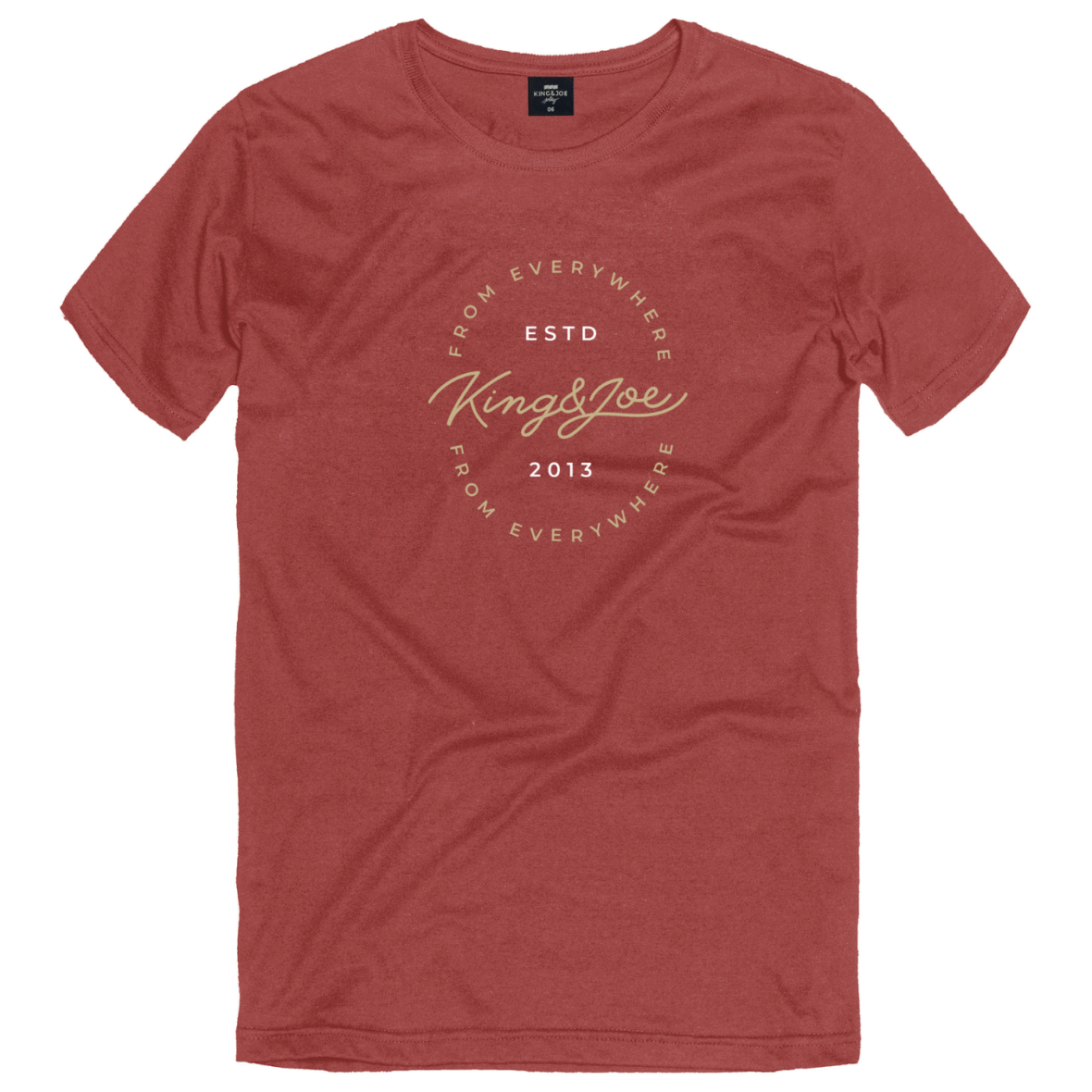 Camiseta Infantil Malha From Evesywhere King & Joe Play