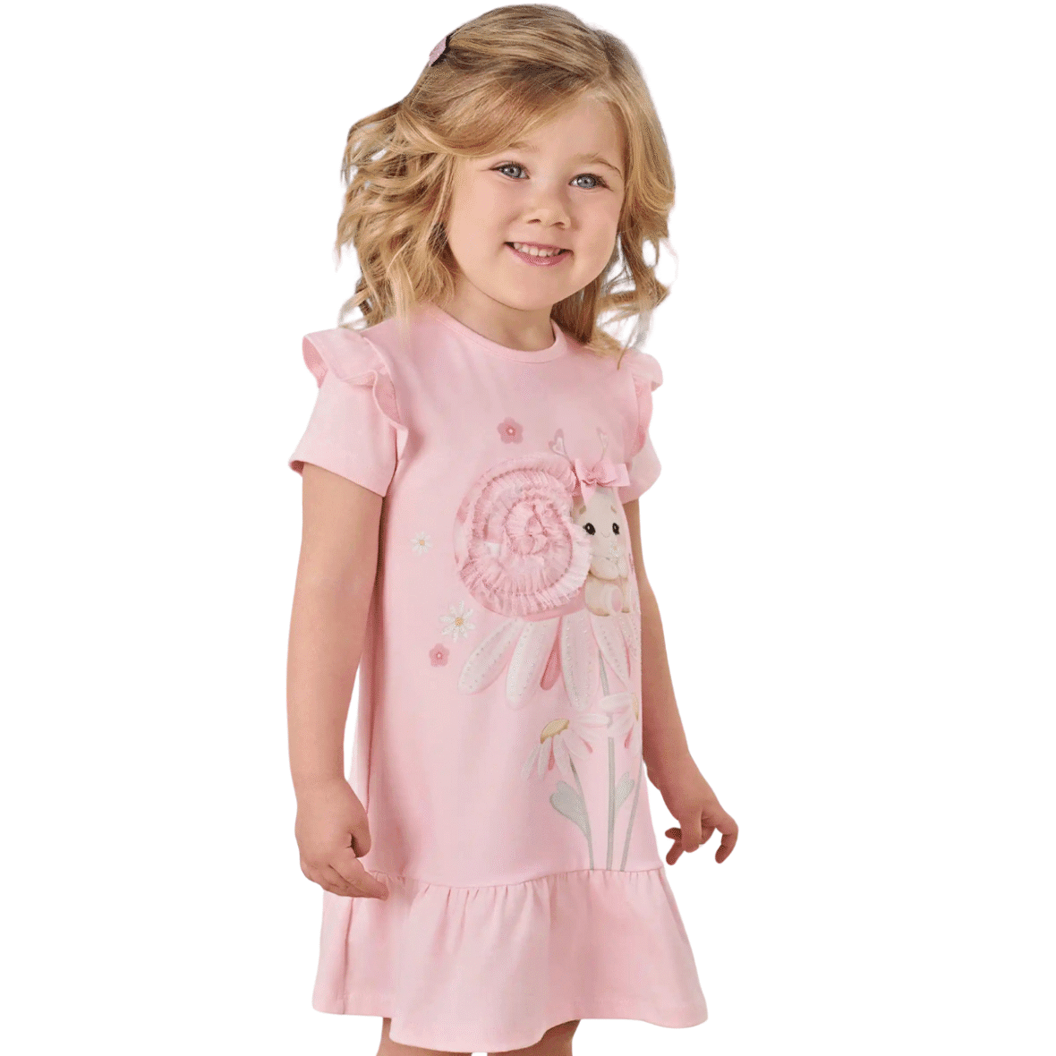 Vestido Infantil em Cotton Infanti
