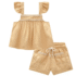 Conjunto Infantil Bata e Short em Viscose Infanti