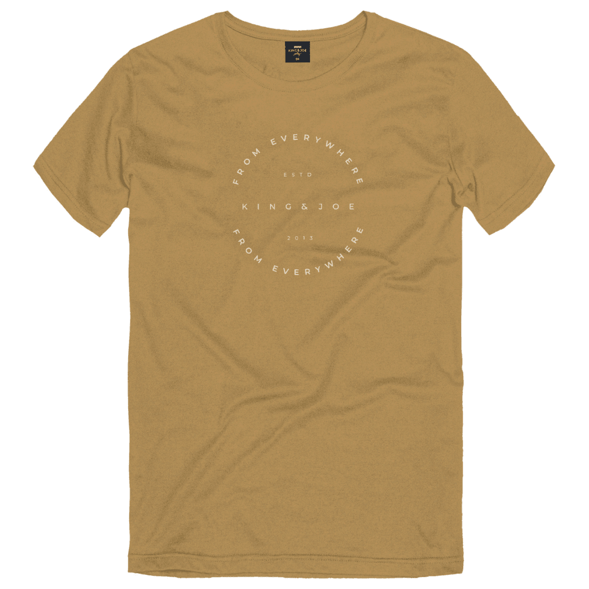 Camiseta Infantil Malha From Everywhere King & Joe Play