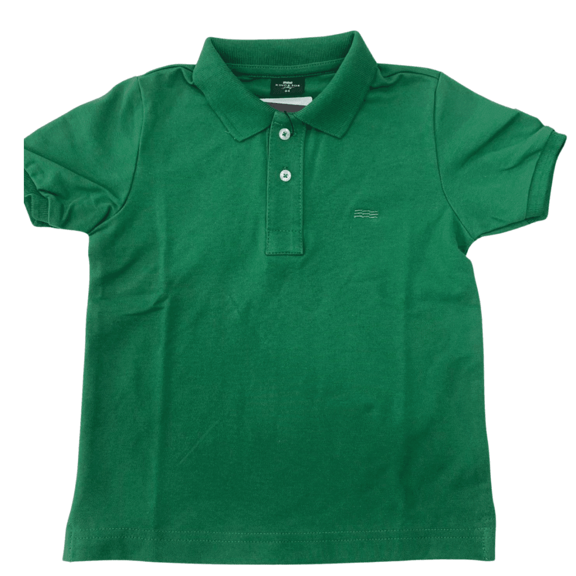 Polo Infantil Piquet Bordada King & Joe Play