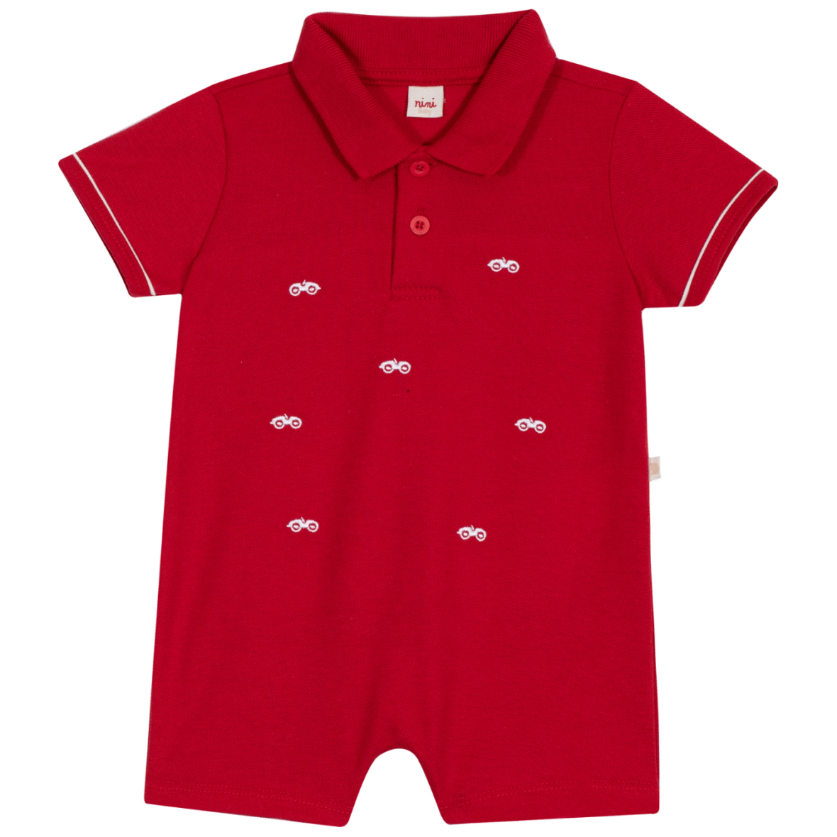 Banho de Sol Bebê Menino Corrida de Carros Nini & Bambini