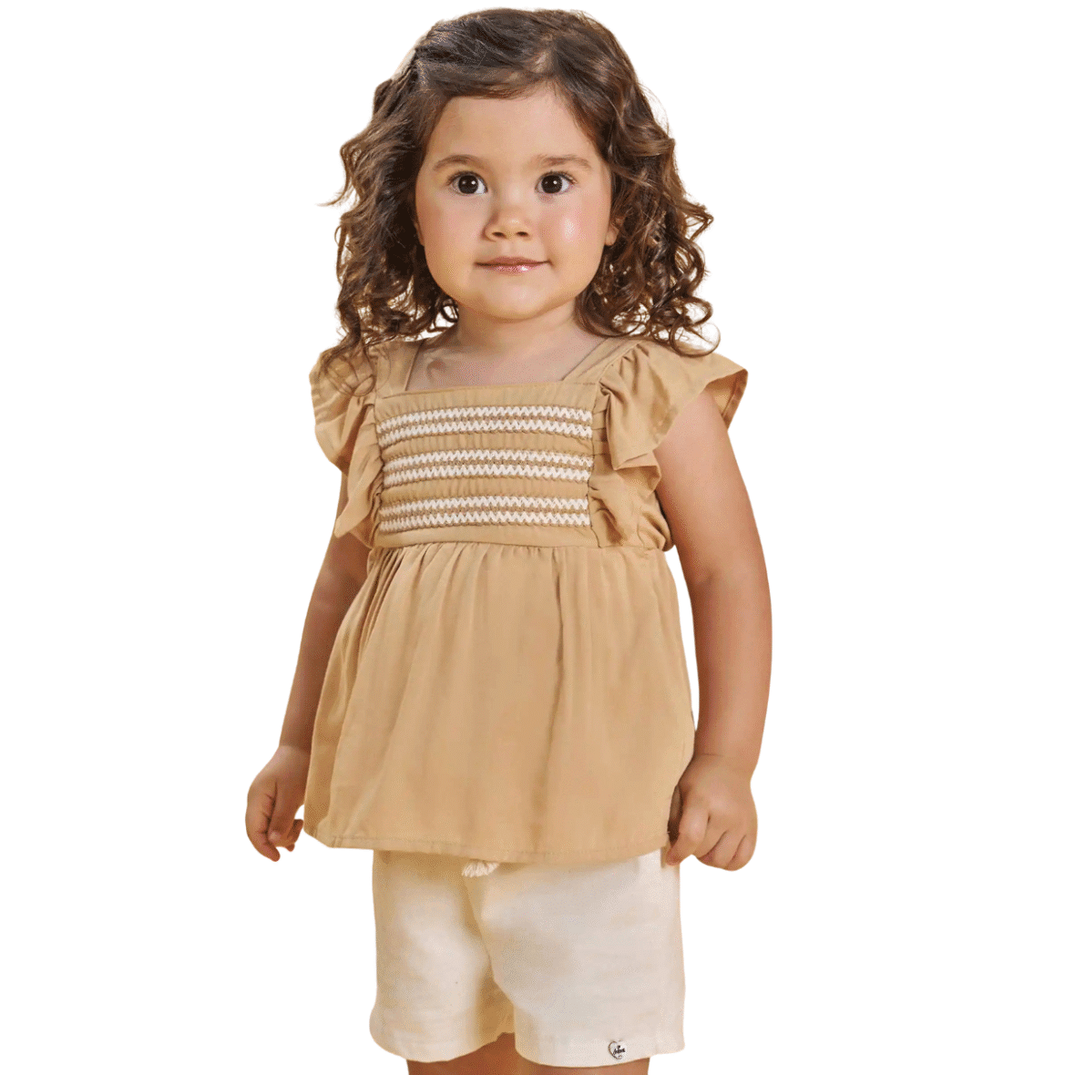 Conjunto Infantil Bata e Short Infanti