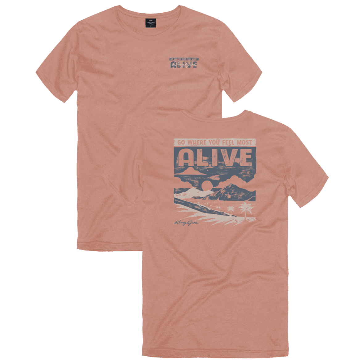 Camiseta Infantil Malha Alive King & Joe Play