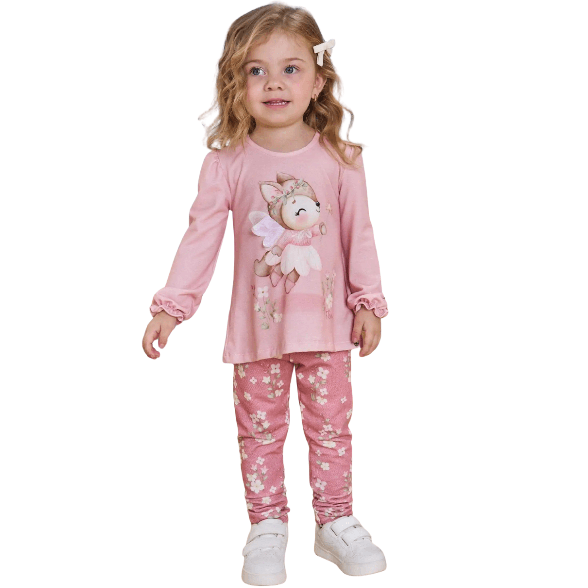 Conjunto Infantil Bata e Legging Infanti