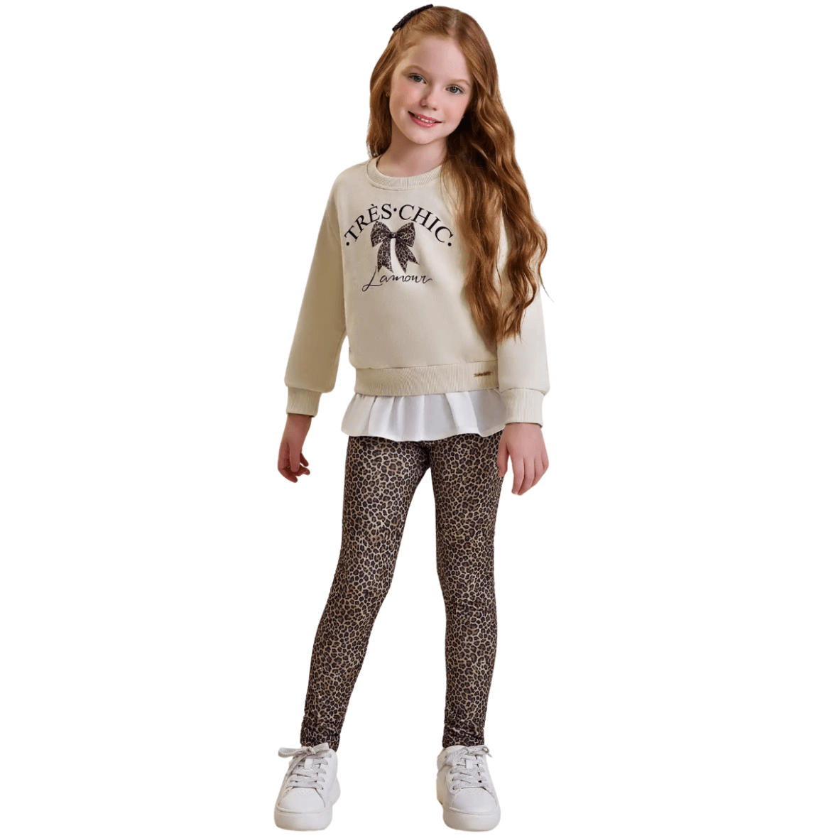 Conjunto Infantil em Moletom e Termoskin Infanti