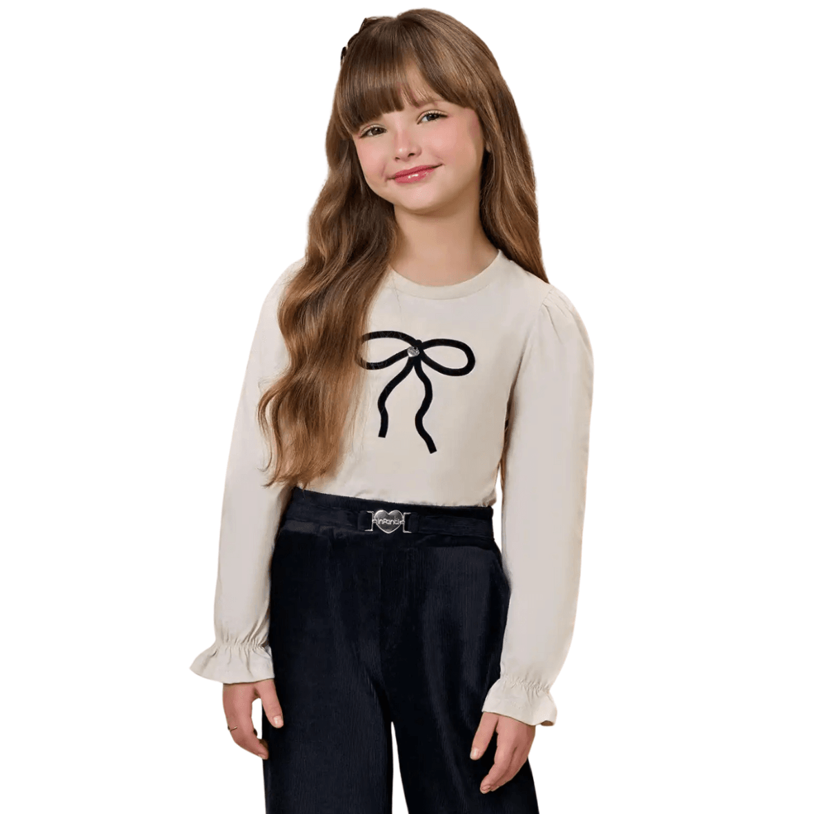 Blusa Infantil em Meia Malha Infanti