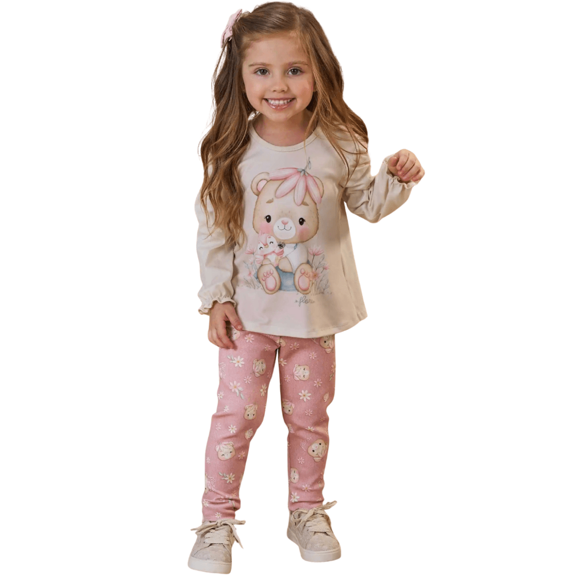 Conjunto Infantil Bata e Legging Infanti