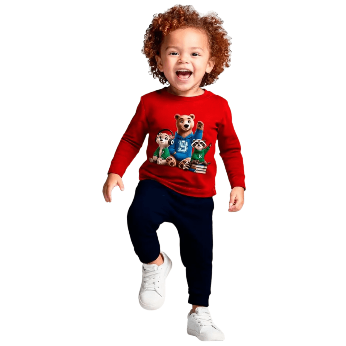 Conjunto Infantil Moletinho Animais Kyly