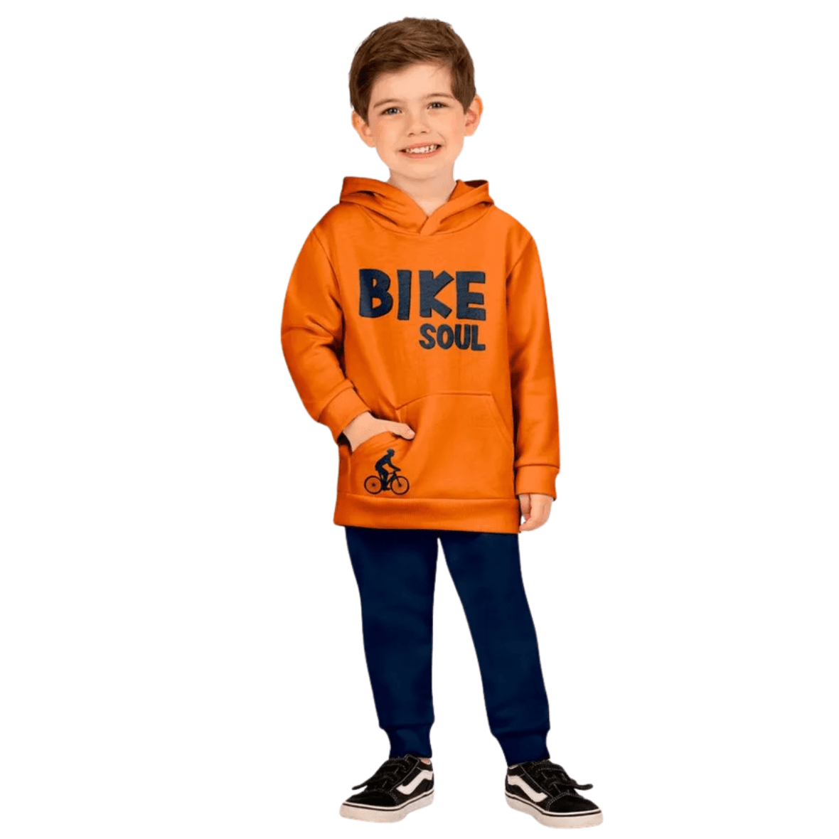 Conjunto Infantil Moletom Bike Kyly
