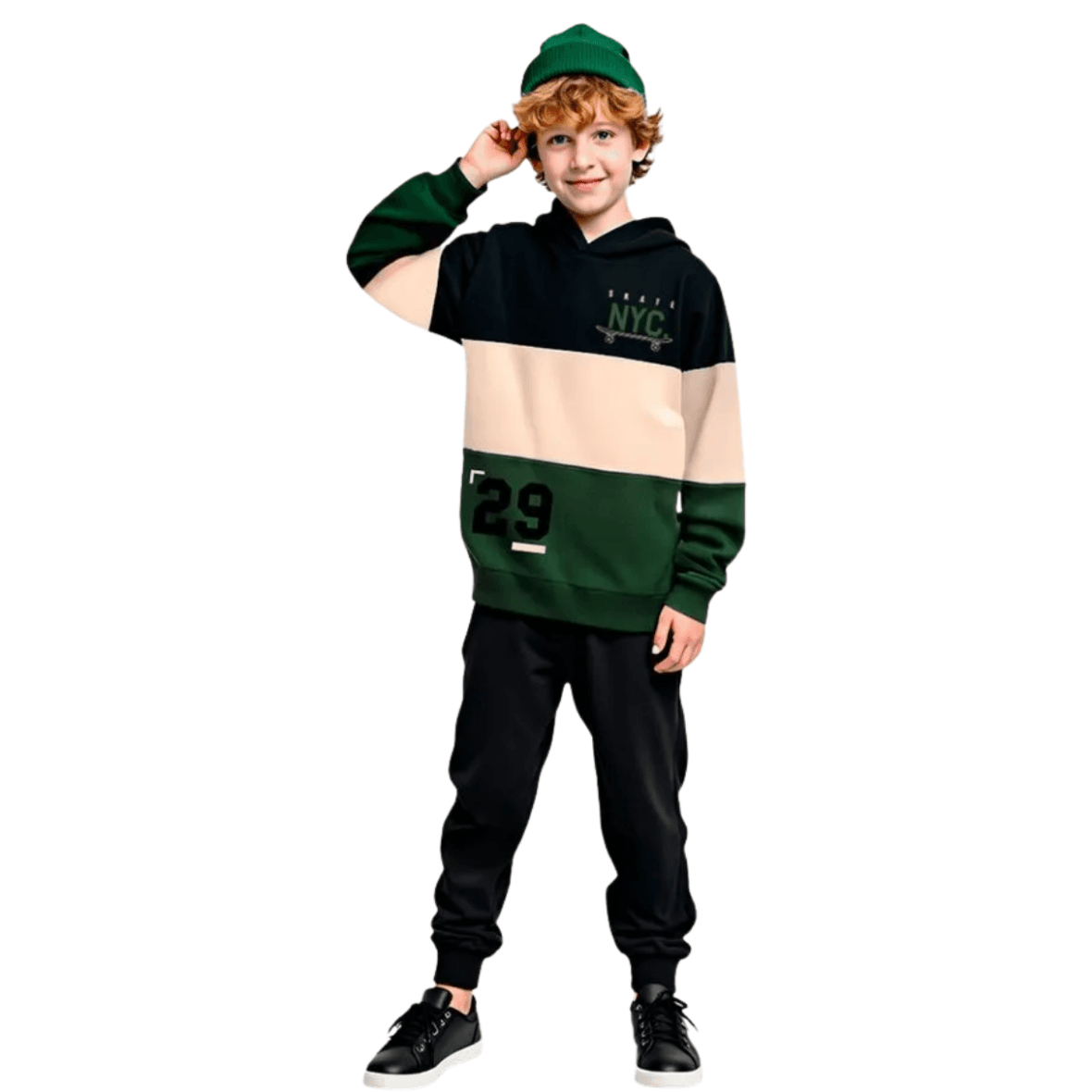 Conjunto Infantil Moletom NYC Kyly