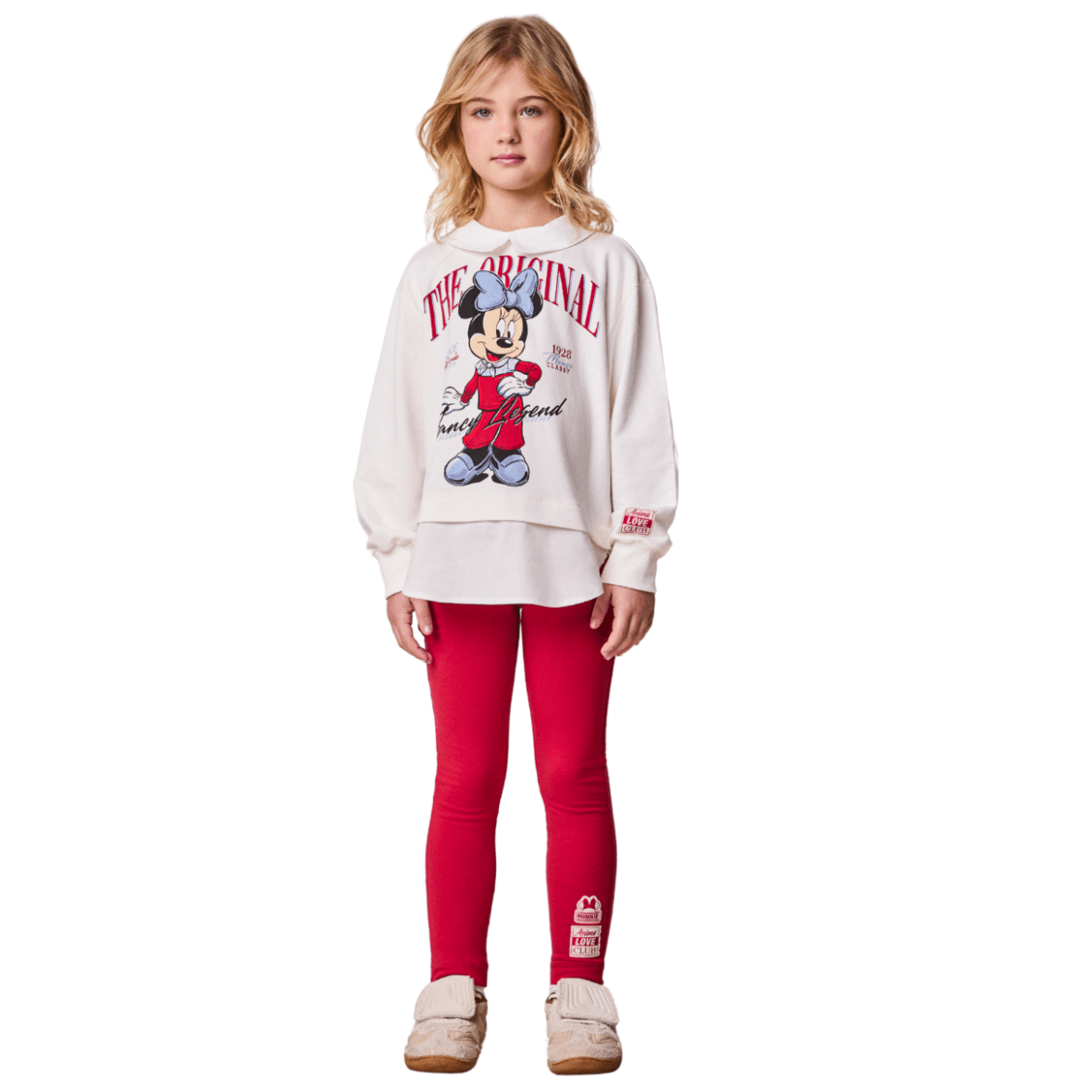 Conjunto Infantil Minnie Animê