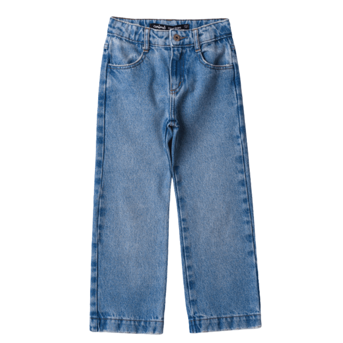 Calça Jeans Infantil com Elastano Animê