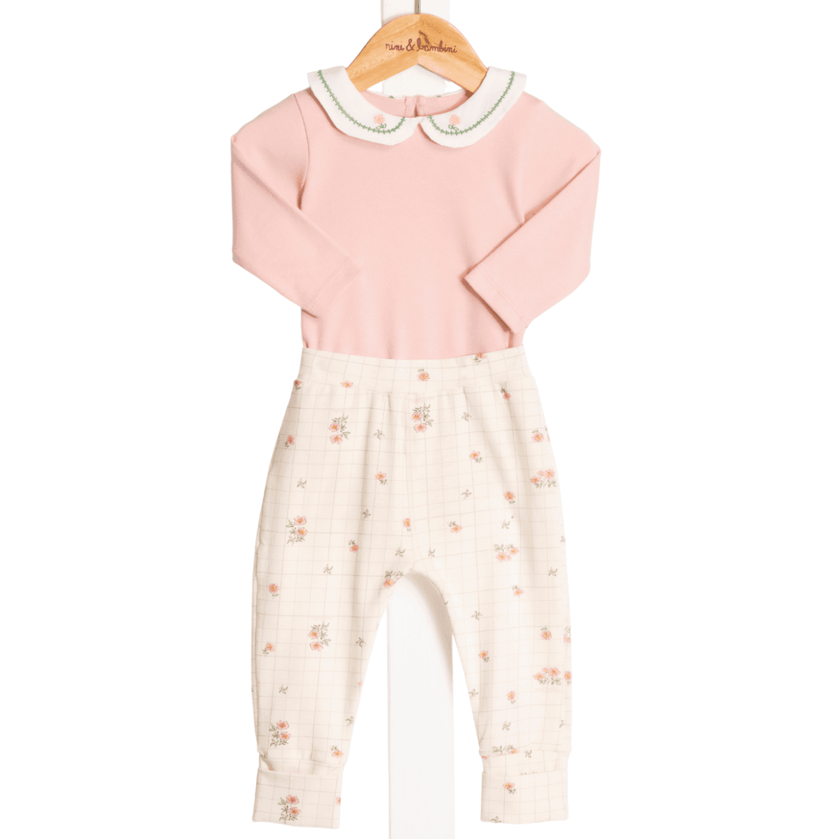 Conjunto Bebê Menina Jardim Delicado Nini & Bambini