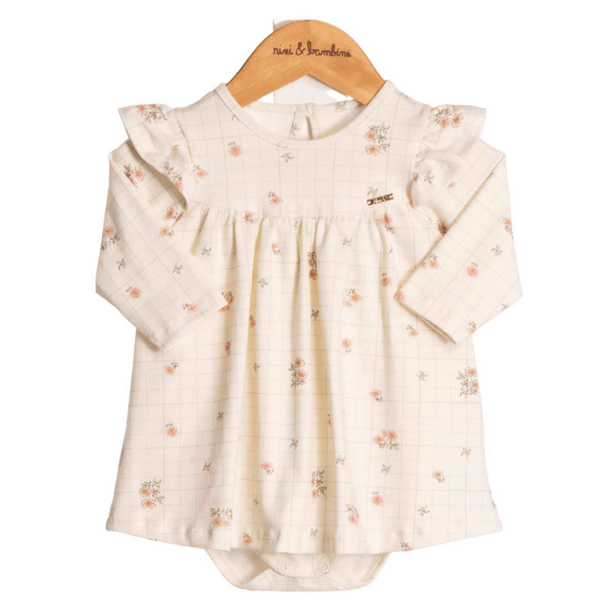 Vestido Bebê Jardim Delicado Nini & Bambini