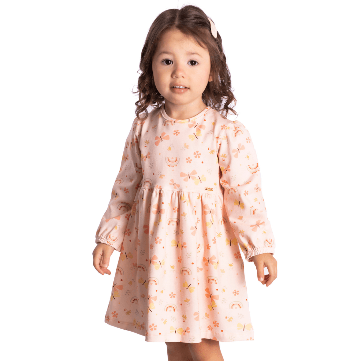 Vestido Bebê Dia Florido Nini & Bambini