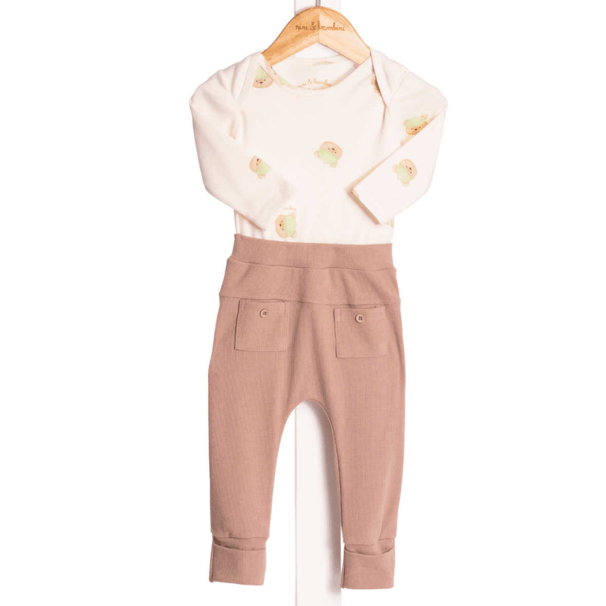 Conjunto Bebê Menino Mundo dos Ursos Nini & Bambini