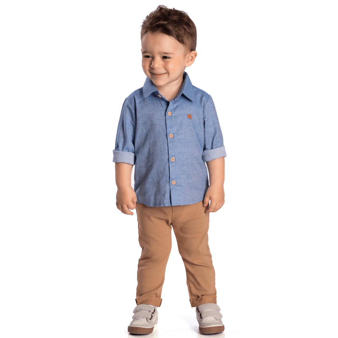 Conjunto Menino Camisa Social e Calça Nini & Bambini