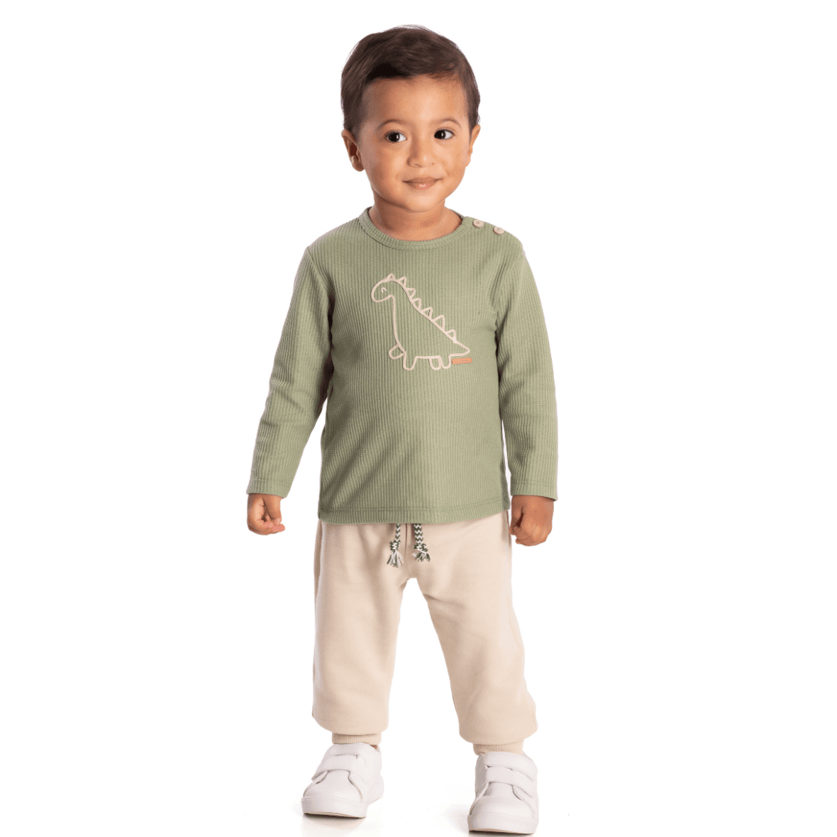 Conjunto Bebê Menino Dino Mania Nini & Bambini