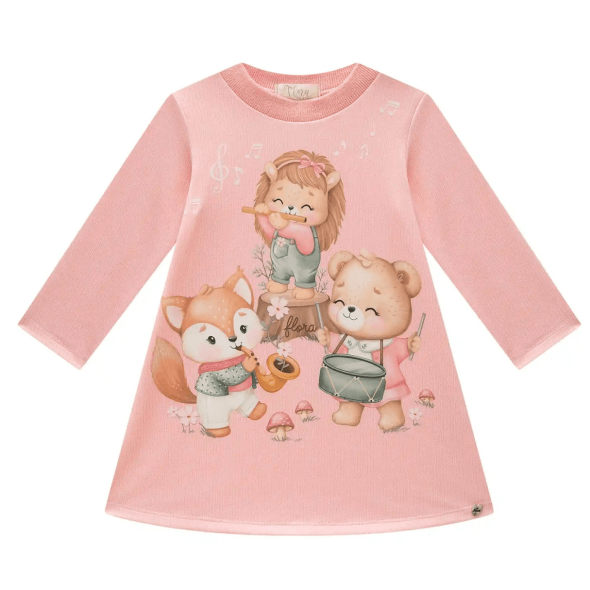 Vestido Infantil em em Termoskin Peluciado Infanti