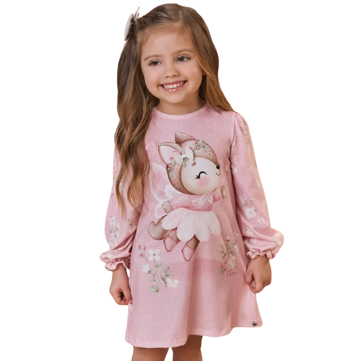 Vestido Infantil em Malha Fresh Infanti