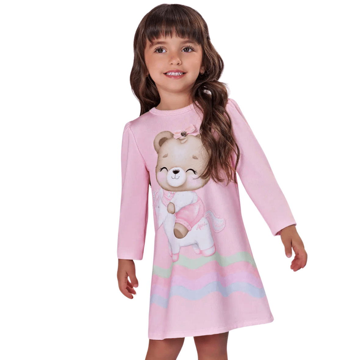 Vestido Infantil em Termoskin Peluciado Infanti