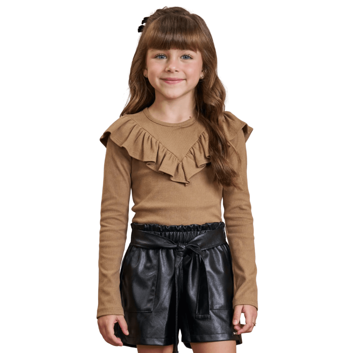 Blusa Infantil em Canelado Liz Infanti