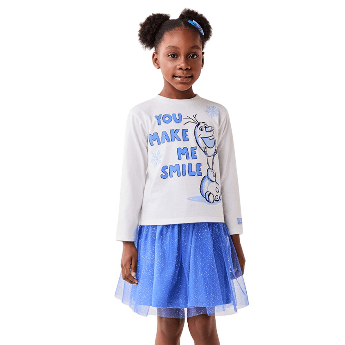 Conjunto Infantil Tule Olaf Bimbi