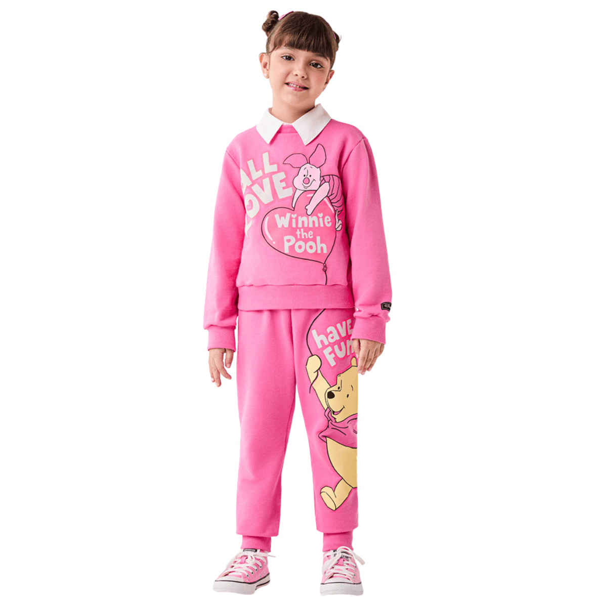 Conjunto Infantil de Moletom Pooh Bimbi