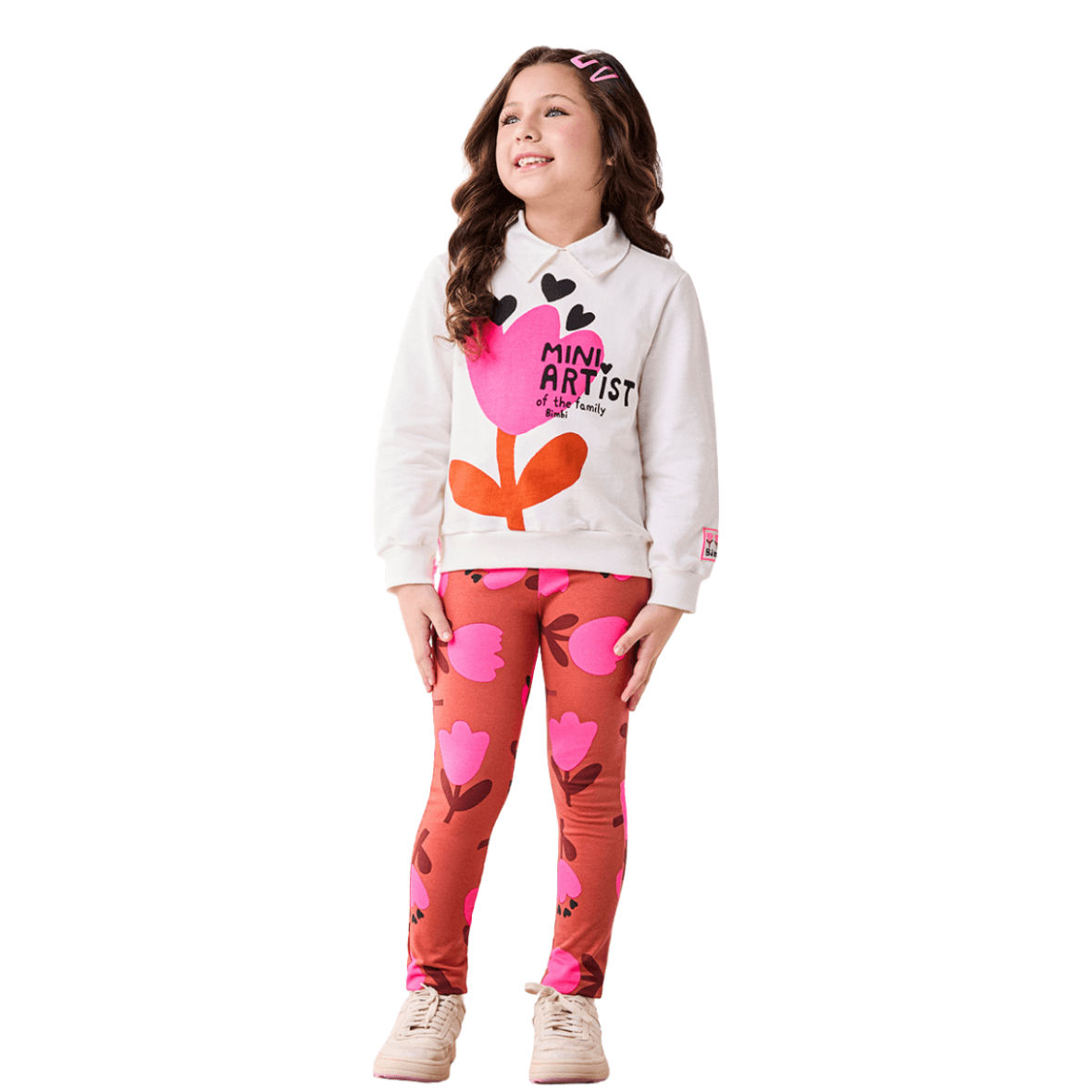 Conjunto Infantil Tulipa Love Bimbi