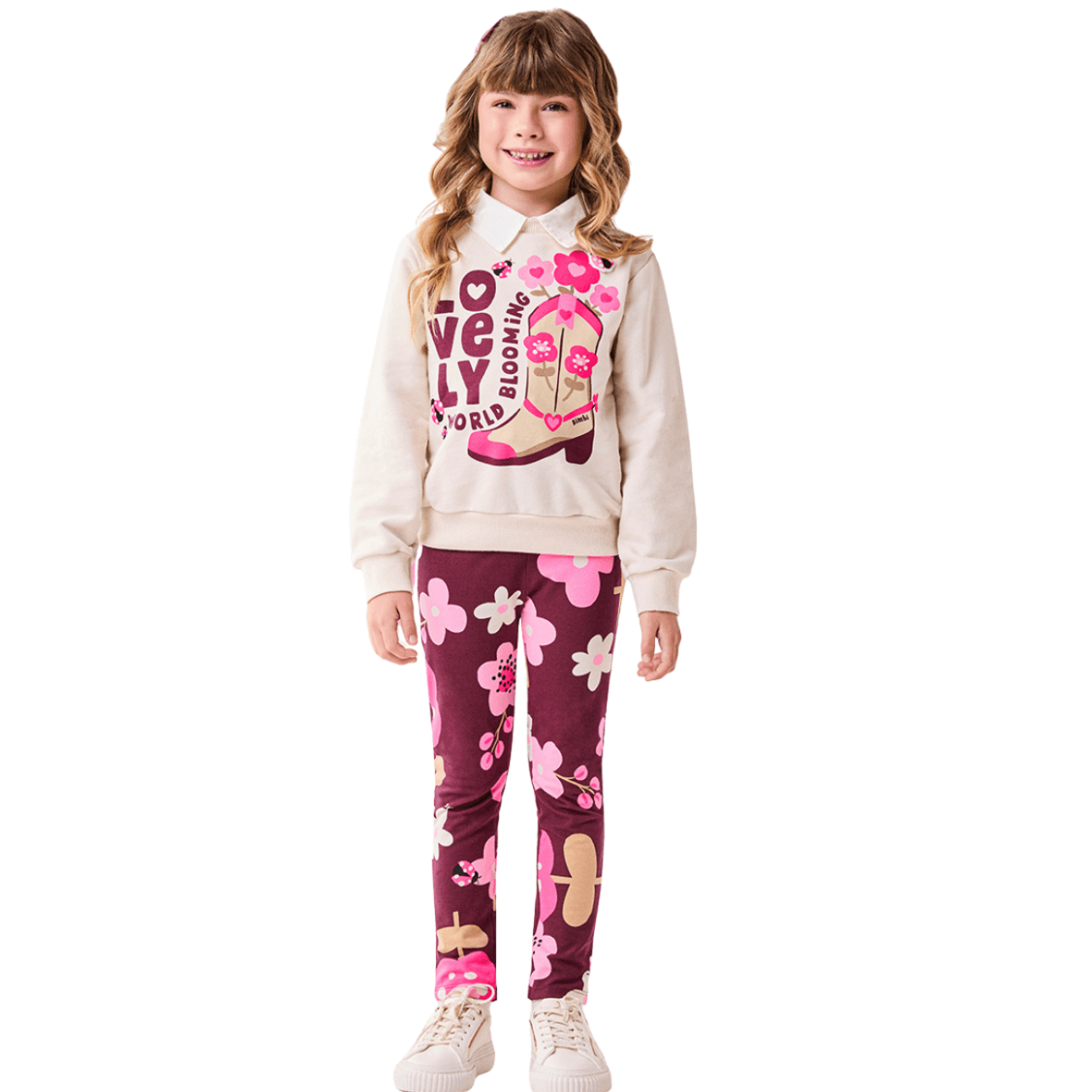 Conjunto Infantil Boiadeira Bimbi