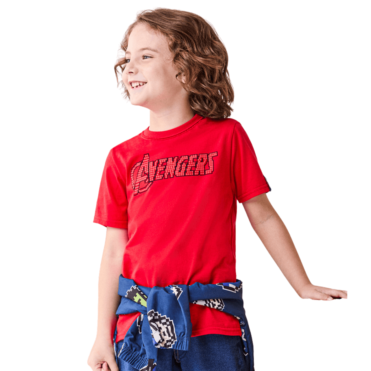 Camiseta Infantil Avengers Bimbi