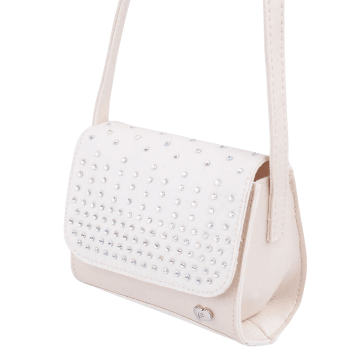 Bolsa Infantil Tiracolo Strass Nude Pampili