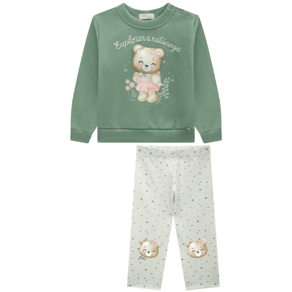 Conjunto Infantil Moletom e Legging Termoskin Infanti