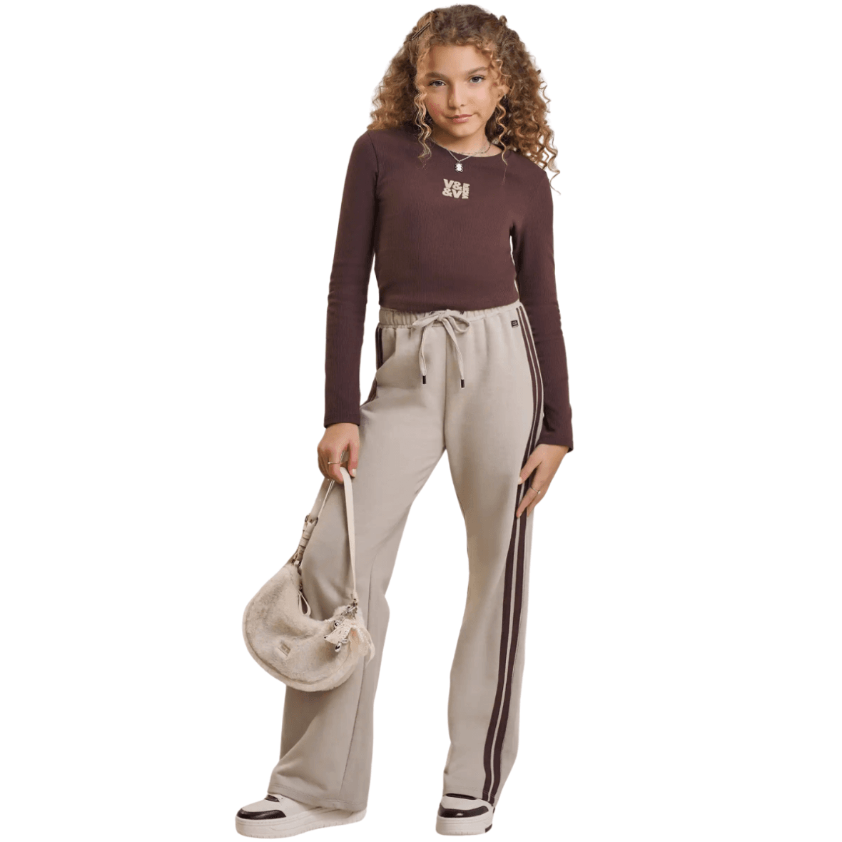 Conjunto Juvenil Wide Leg Vic&Vicky