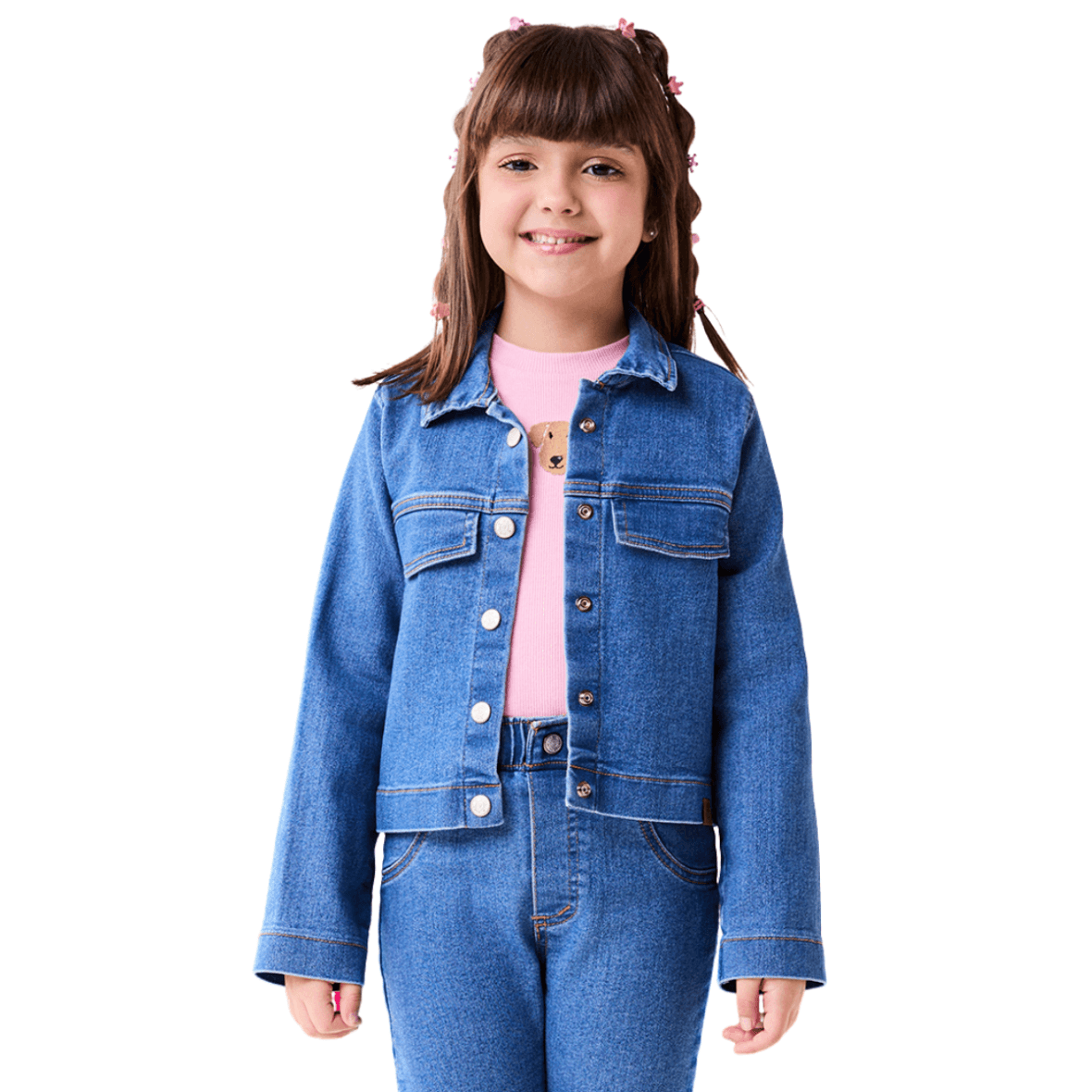 Jaqueta Jeans Infantil Bimbi