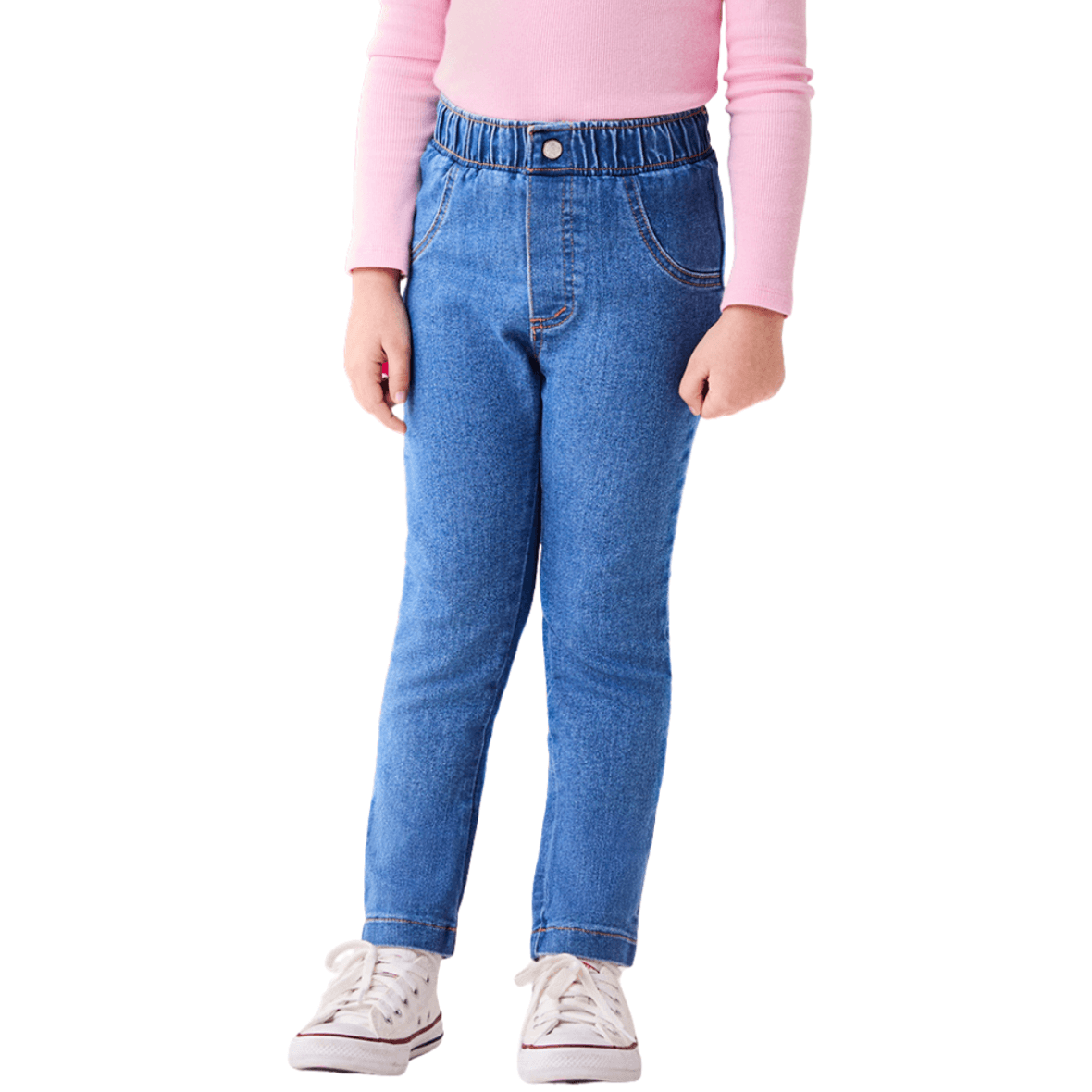 Calça Jeans Infantil com Elástico Bimbi