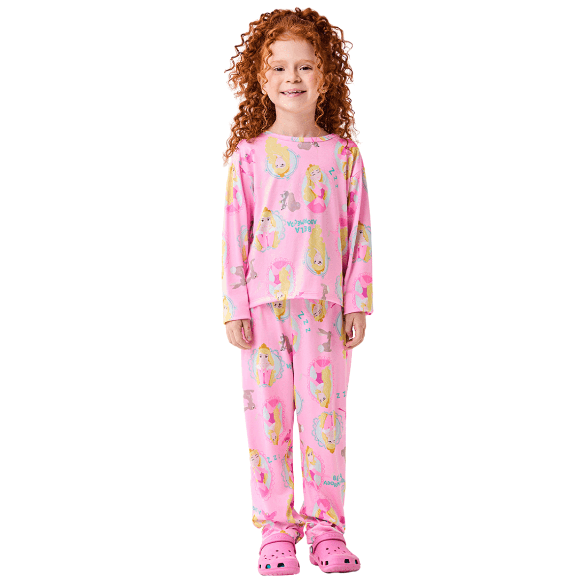 Pijama Infantil Princesa Aurora Bimbi