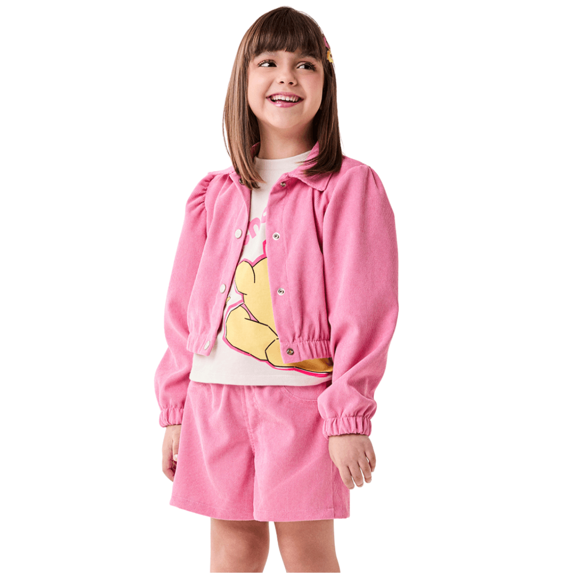 Conjunto Infantil 3 Peças Pooh Bimbi