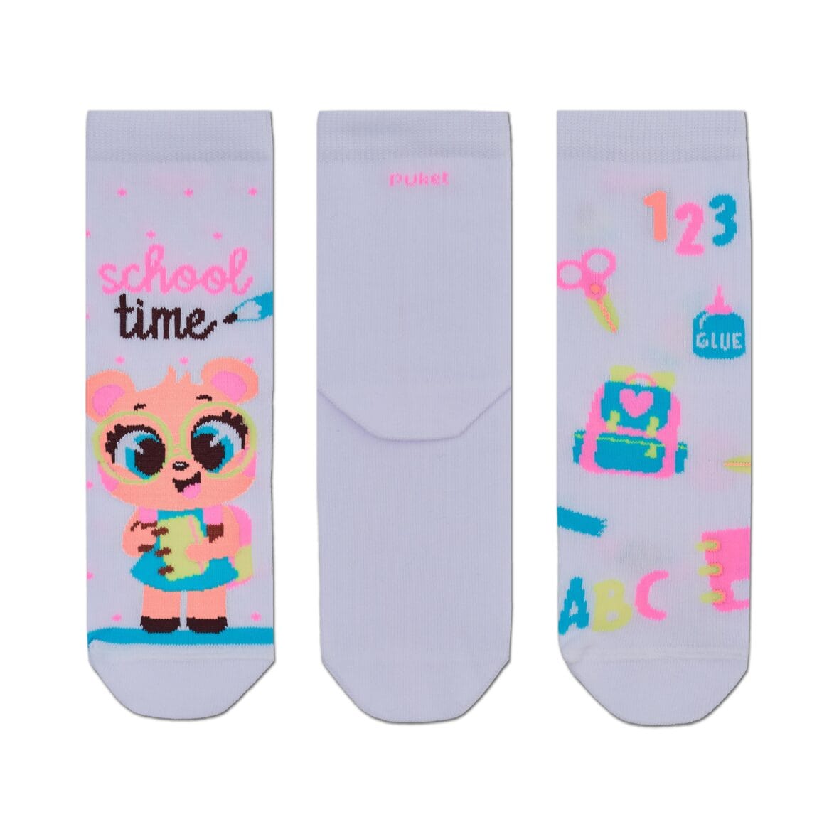 Tripack Meia Siquete Club Kids Puket