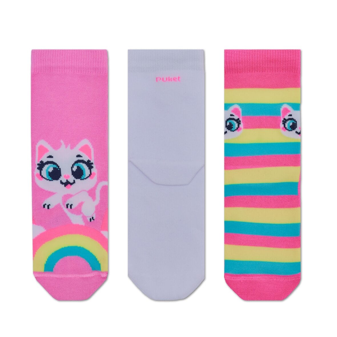 Tripack Meia Siquete Club Kids Puket
