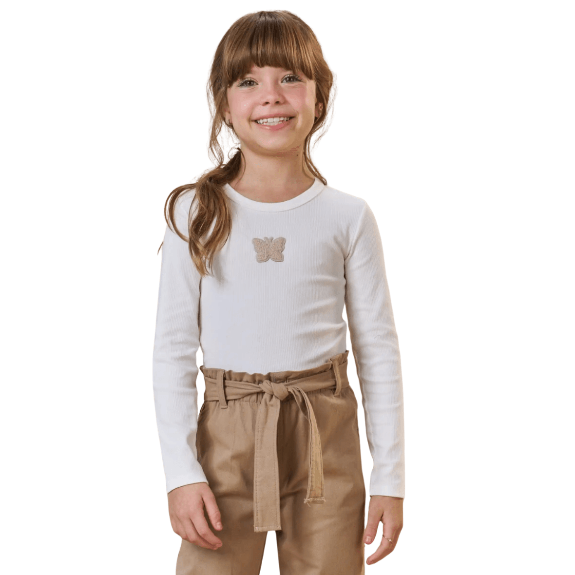 Blusa Infantil em Canelado Liz Infanti