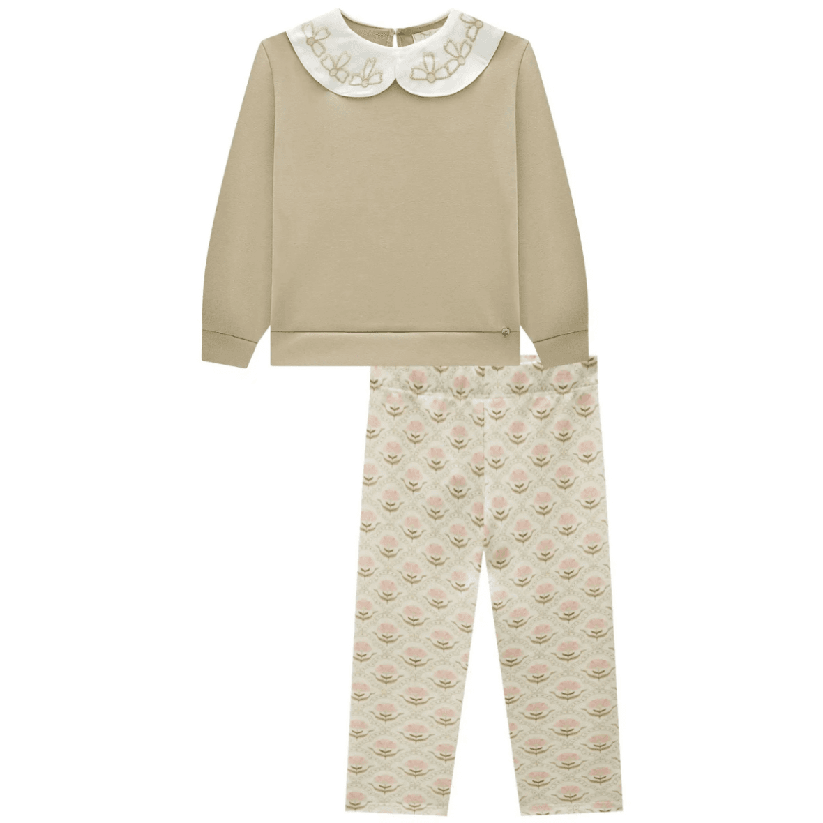 Conjunto Infantil Blusão e Calça Legging Infanti